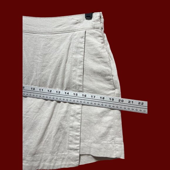 St. John's Bay - Women's Mid-Rise Skort - Beige - 6 - Picture 7 of 16